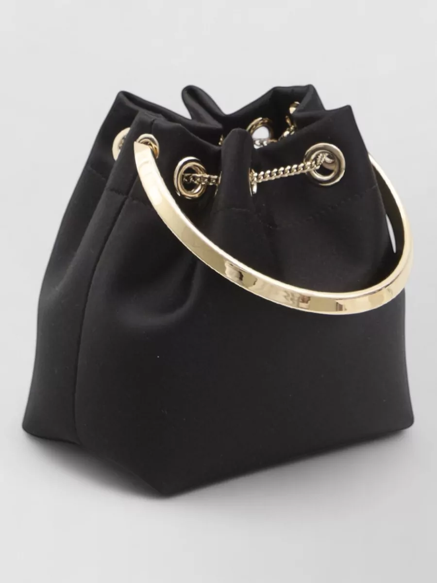 Jimmy Choo Bon Bon Satin Bucket Bag