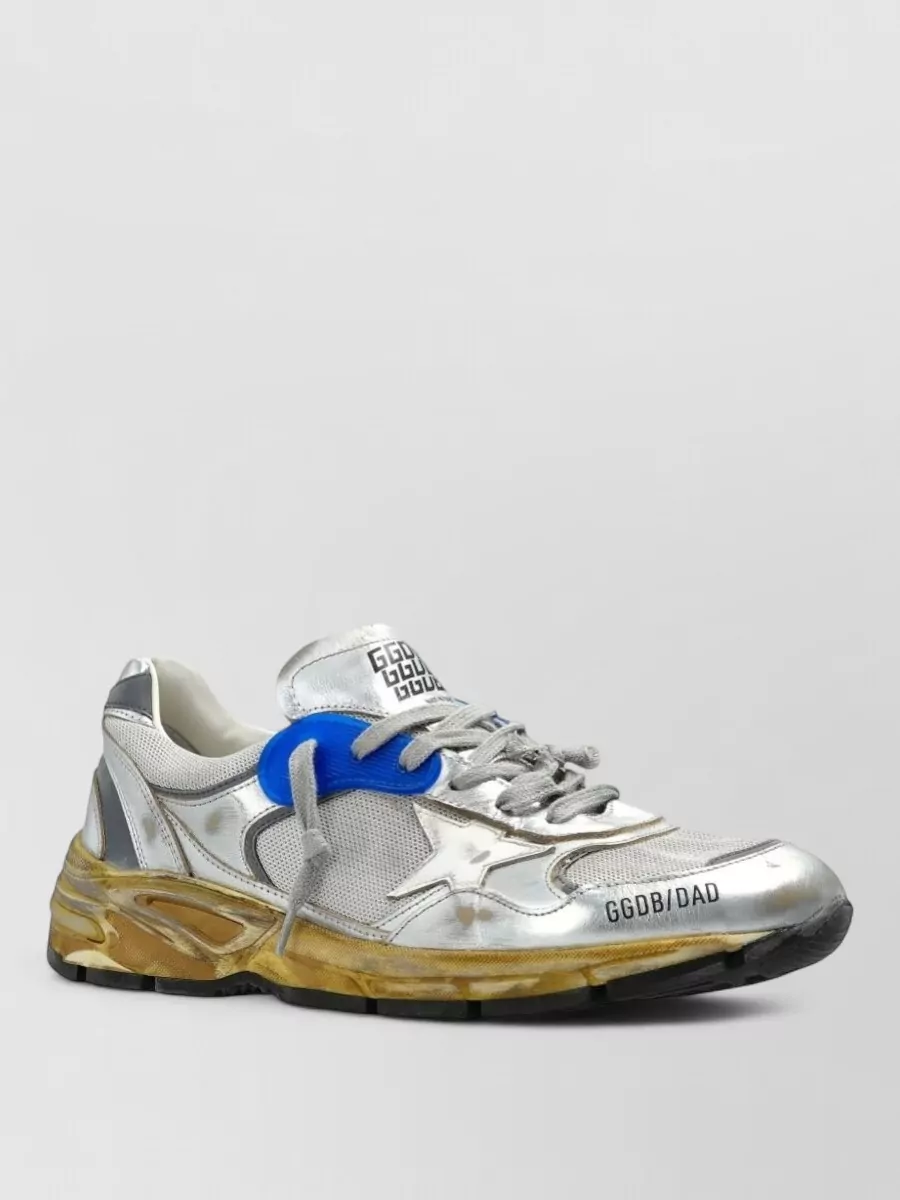 Golden Goose leather low-top sneakers