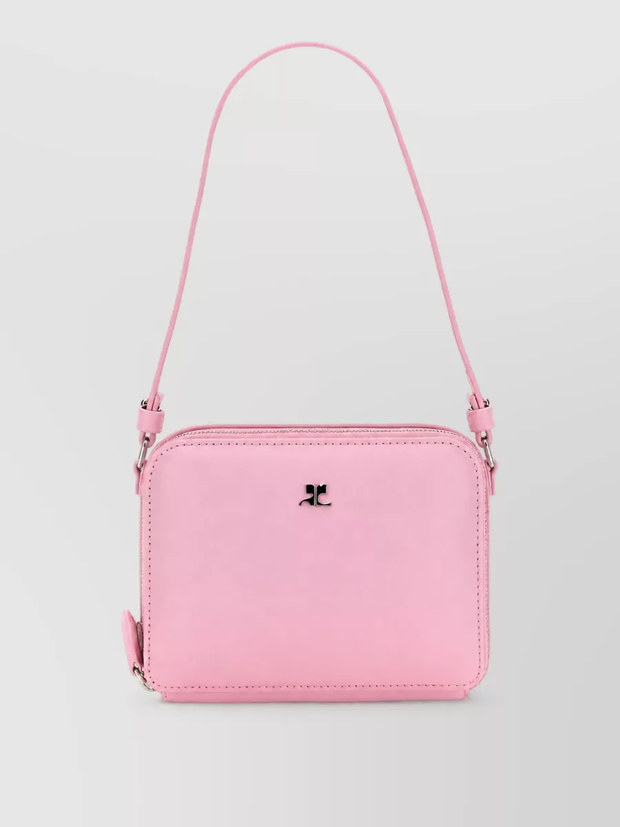 Courrèges cloud leather cross-body bag