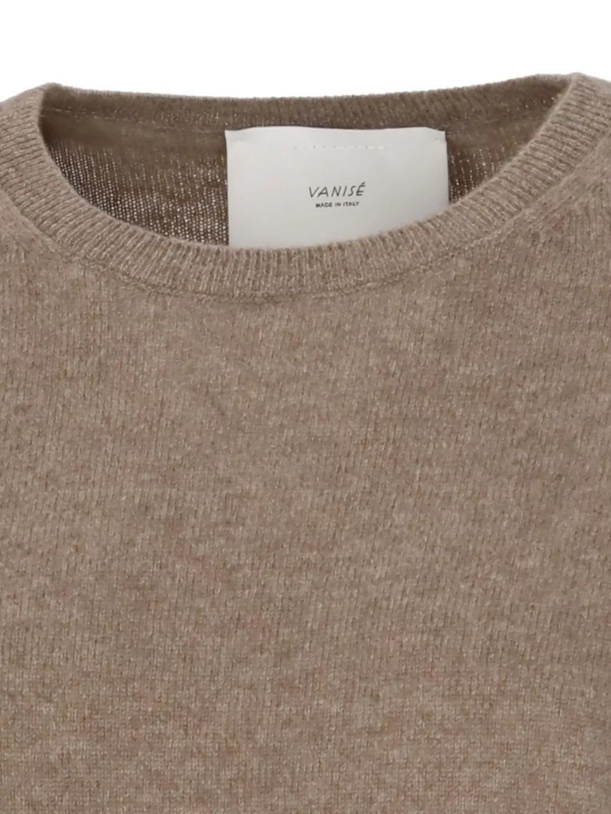 Vanise' Cashmere Sweater Crew Neckline