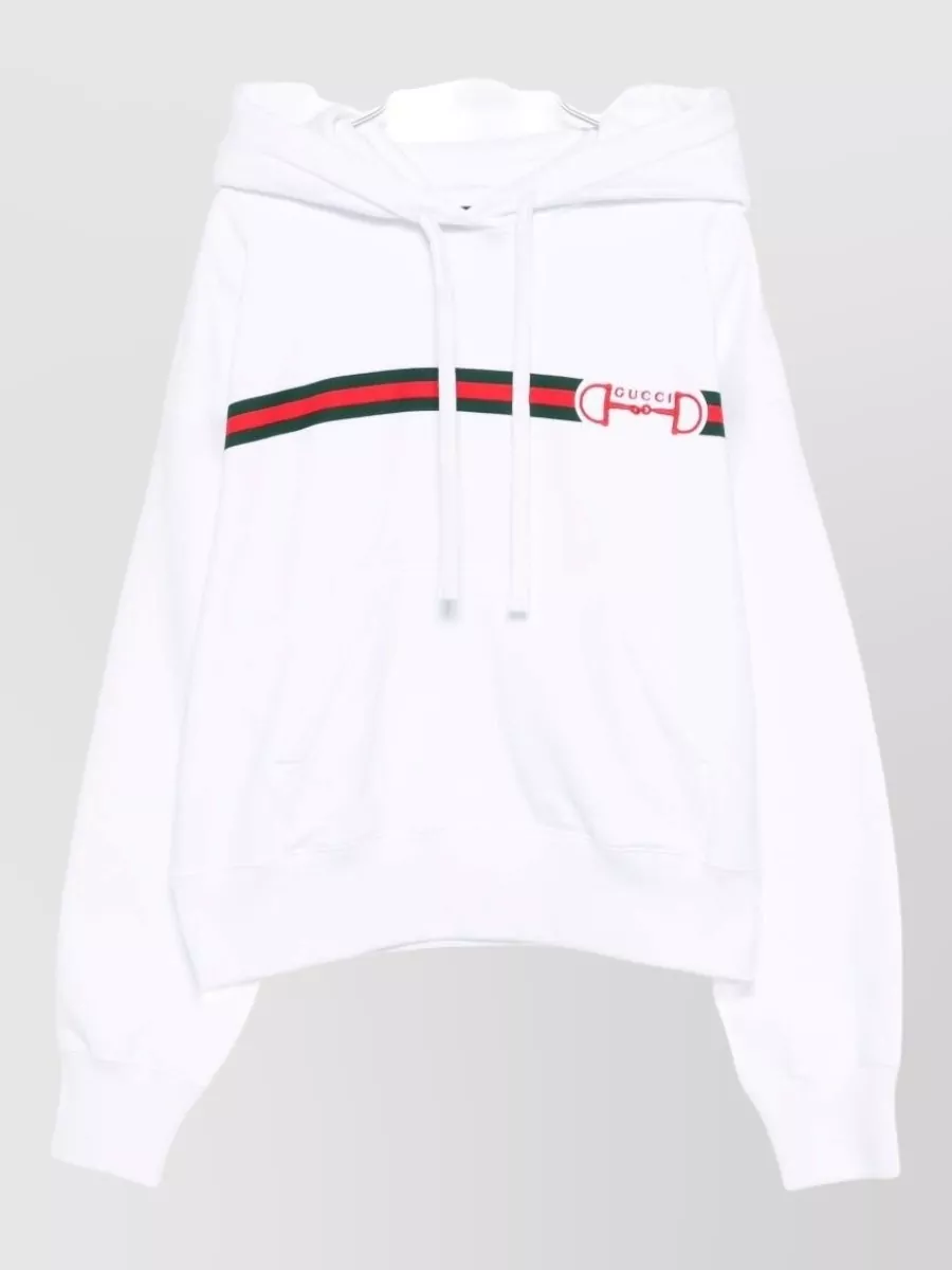 Gucci cotton logo hoodie