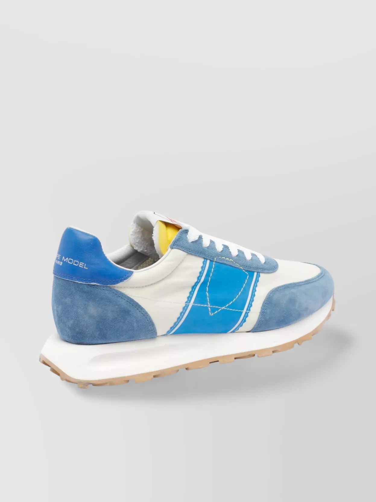 PHILIPPE MODEL LOW TOP SNEAKERS CONTRAST STITCHING