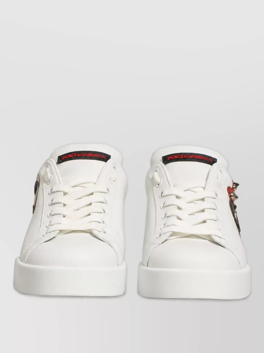 Dolce&Gabbana leather sneakers