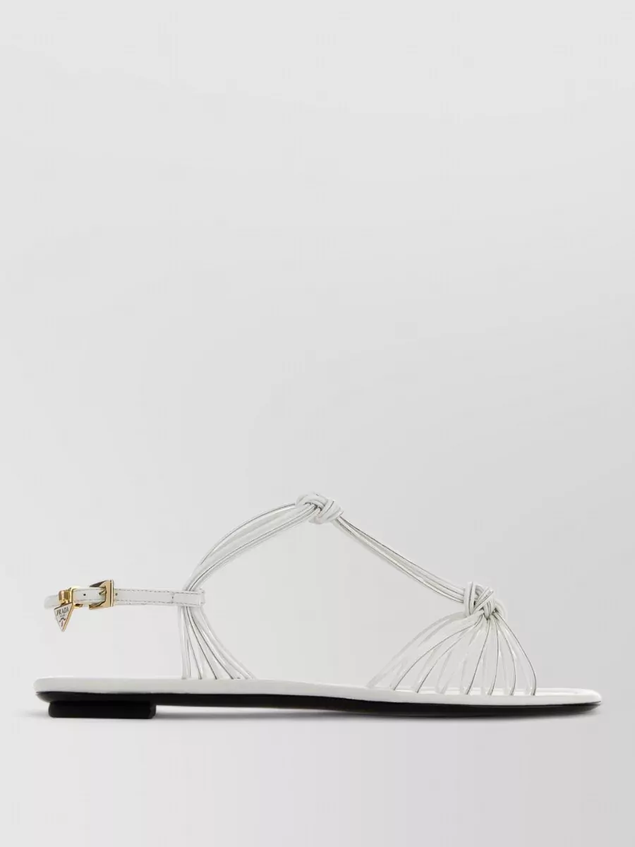 Prada leather sandals