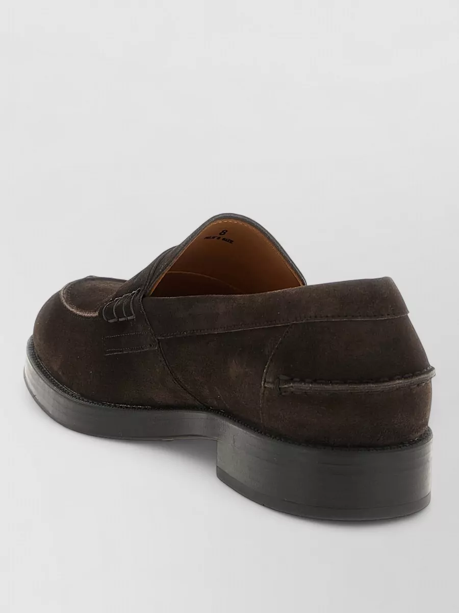 Tod's Suede Penny Loafers