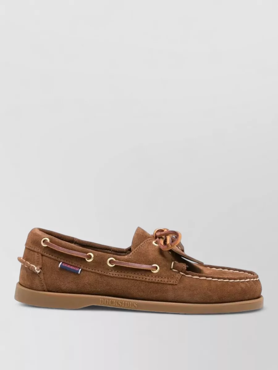 Sebago Suede Leather Boat Shoes