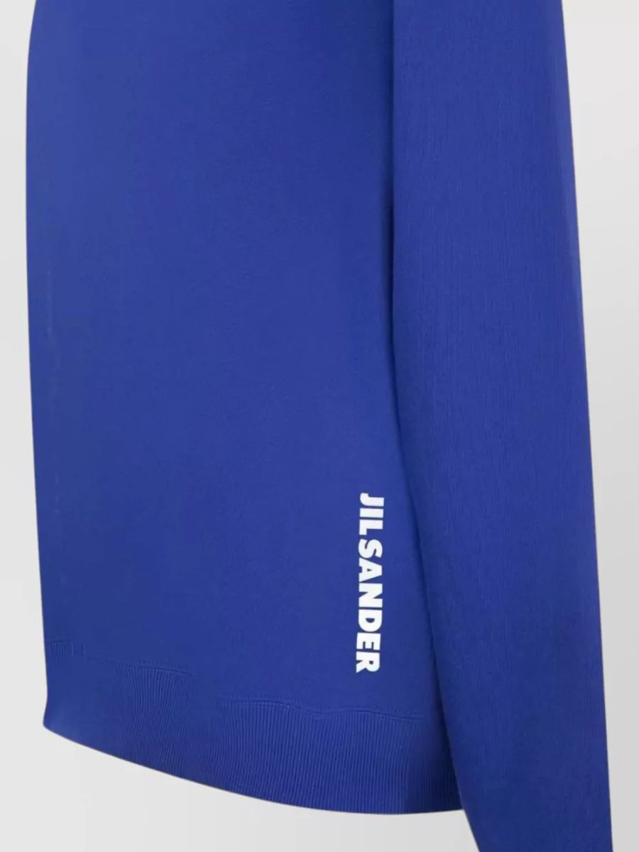 Jil Sander Cotton Long-Sleeve Crew-Neck Sweatshirt