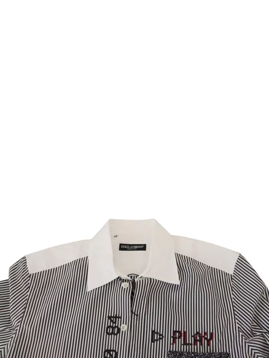 Dolce&Gabbana Striped Slim-Fit Shirt