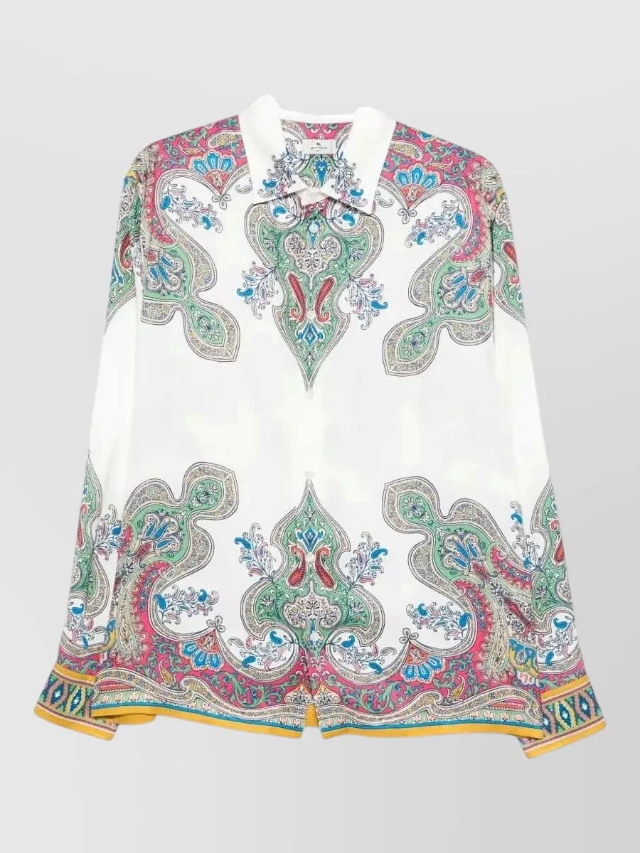 Etro paisley-print long-sleeve shirt