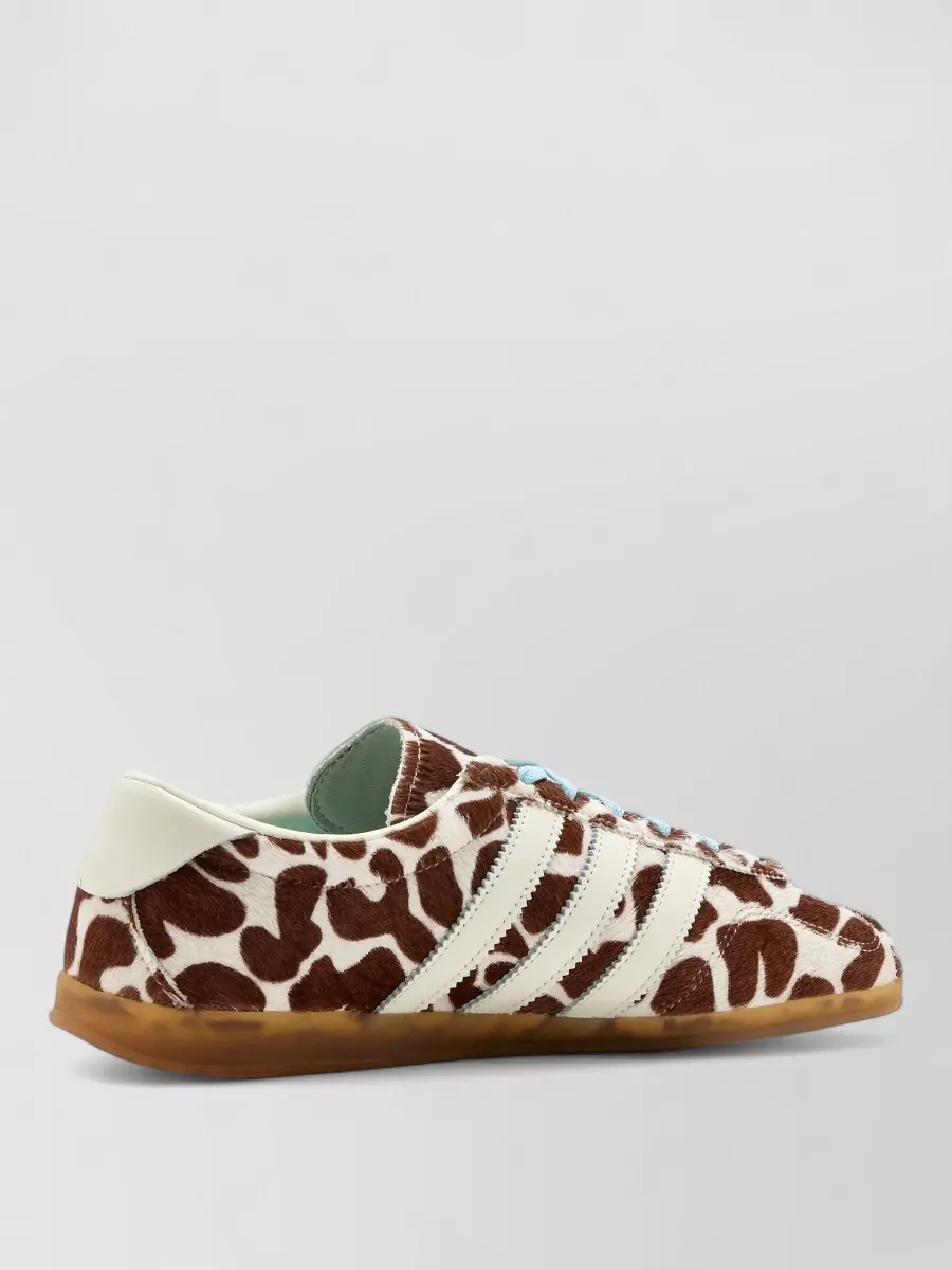 Adidas leather lace-up sneakers