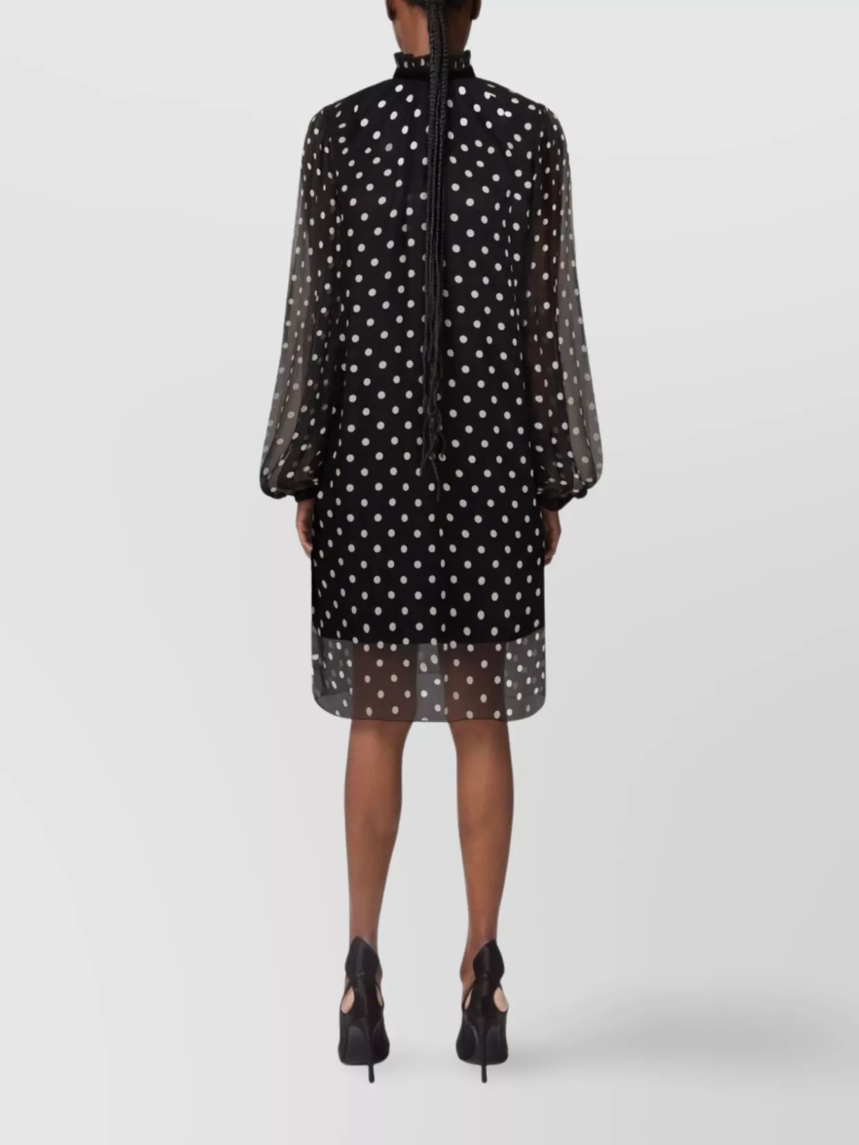 Nina Ricci Knee Length Dress High Neck