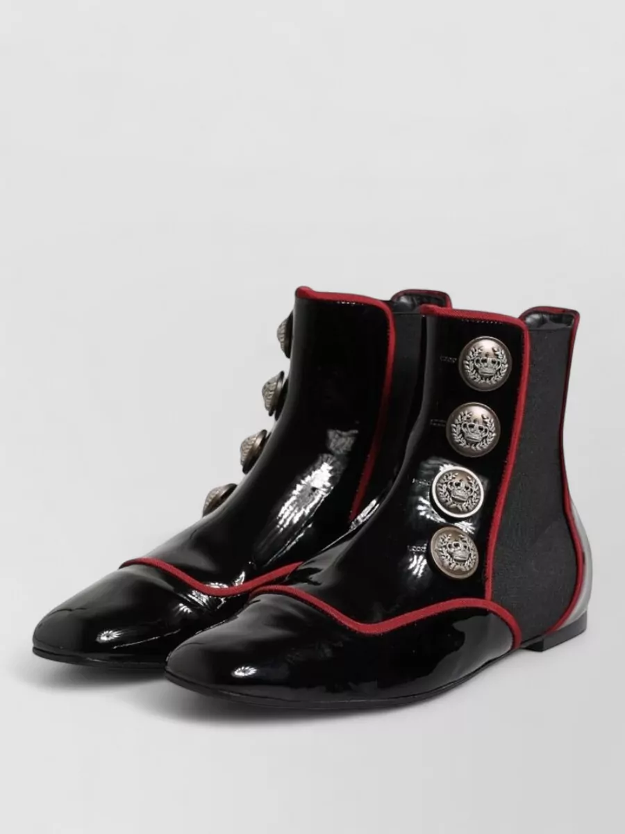 Dolce&Gabbana Leather Chelsea Boots