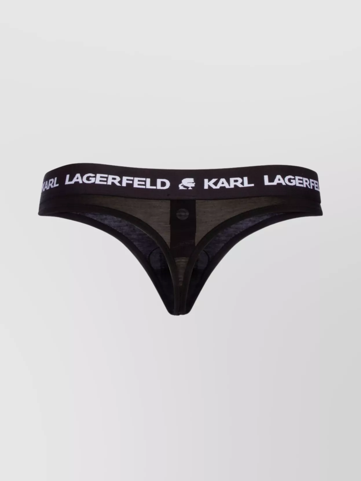 Shop Karl Lagerfeld Trimmed Contrast Boundary Lingerie