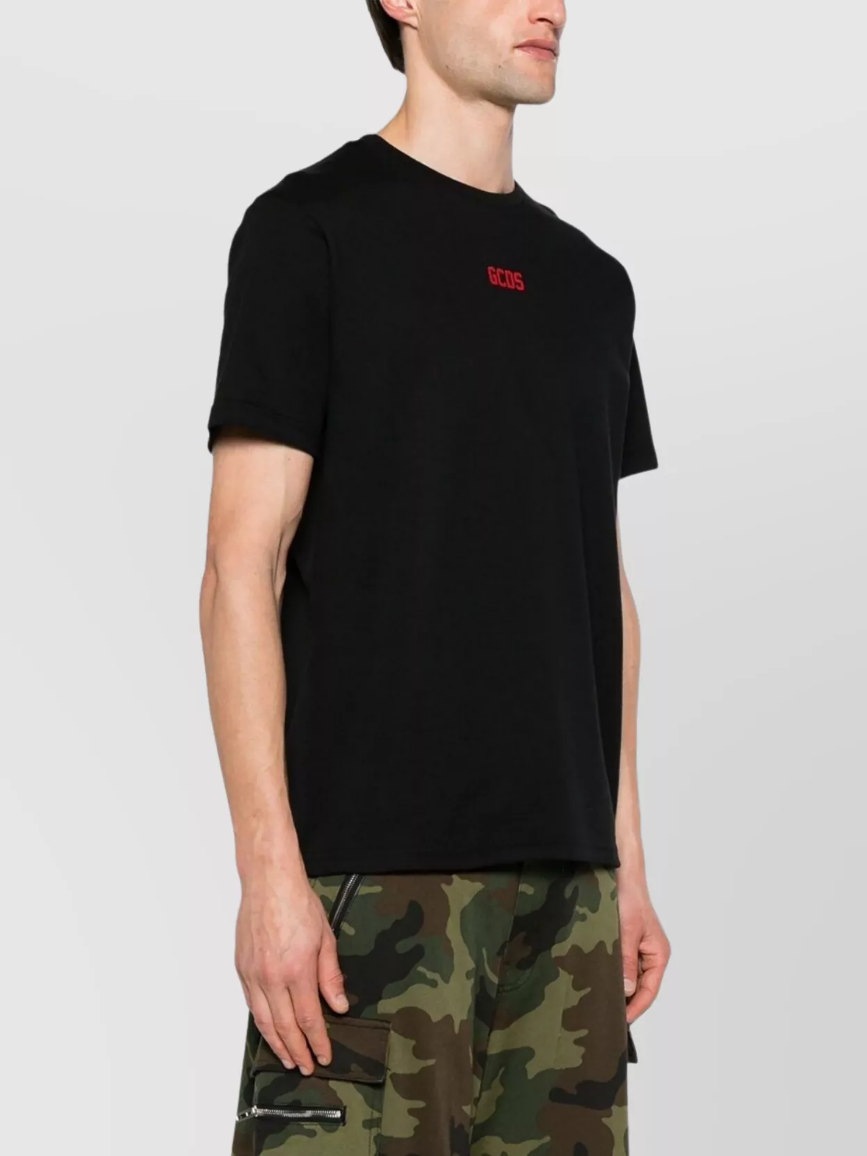 Gcds Lightweight Cotton Crew Neck T-Shirt