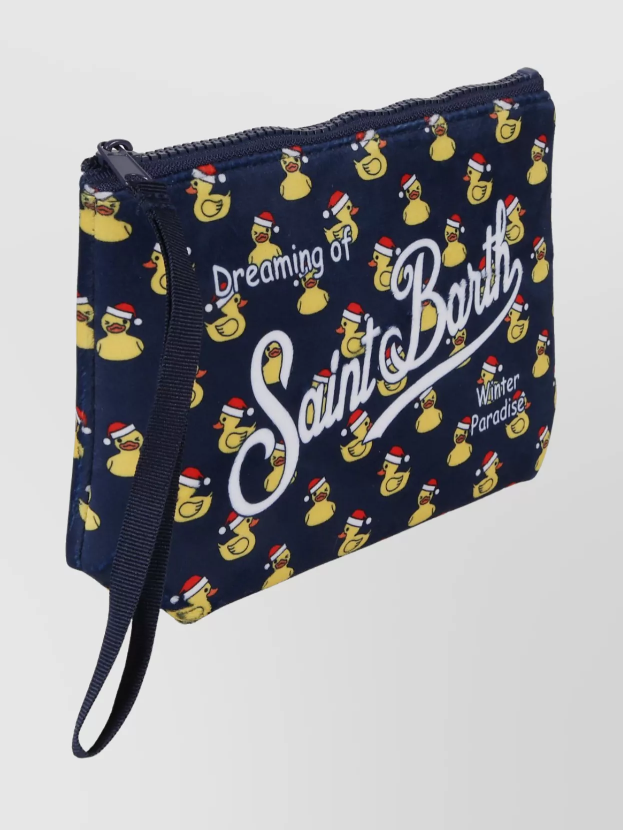 Mc2 Saint Barth Printed Design Wrist Strap Clutch Bag