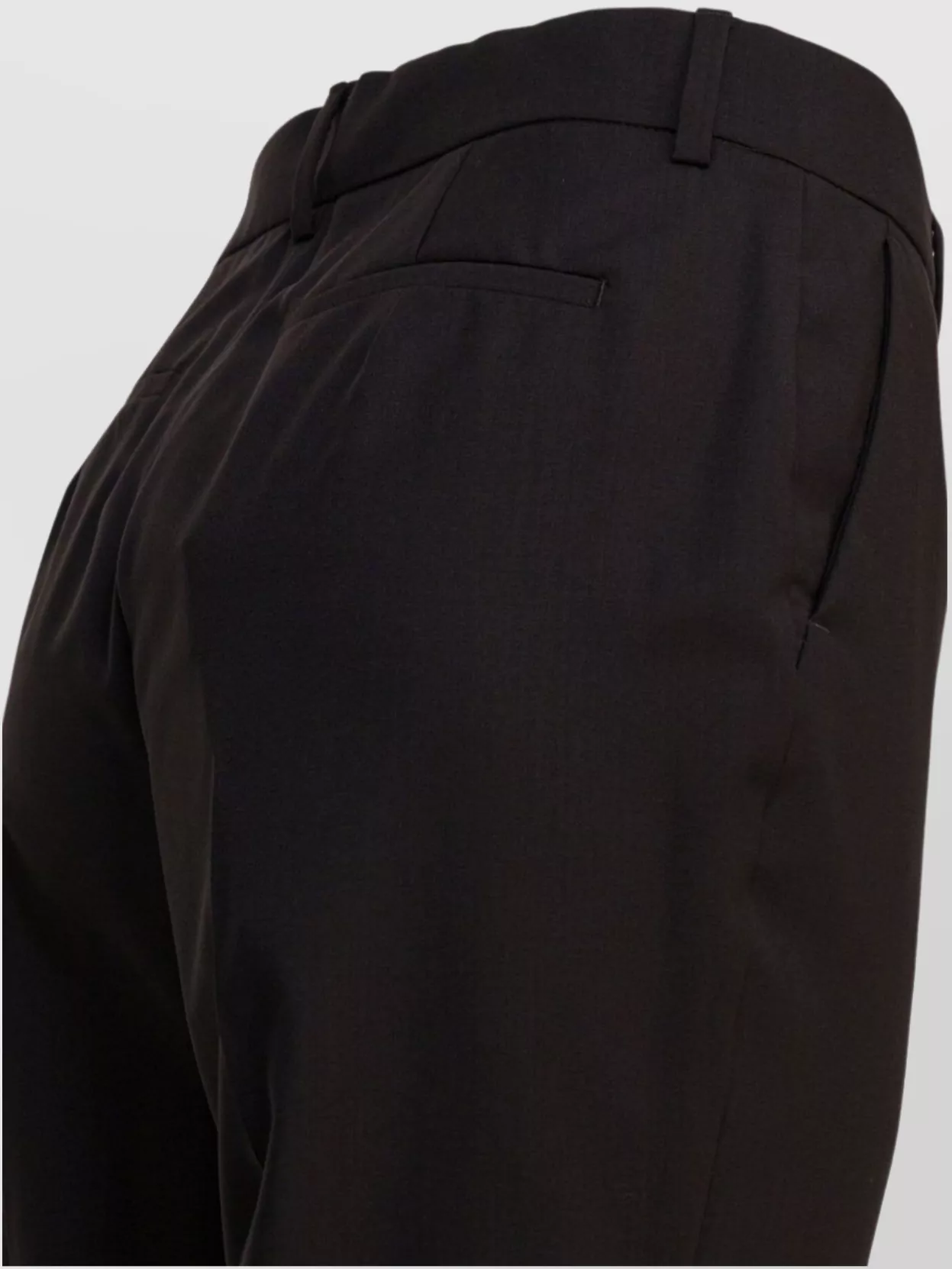 Sportmax Flared Leg Trousers Pleated Front