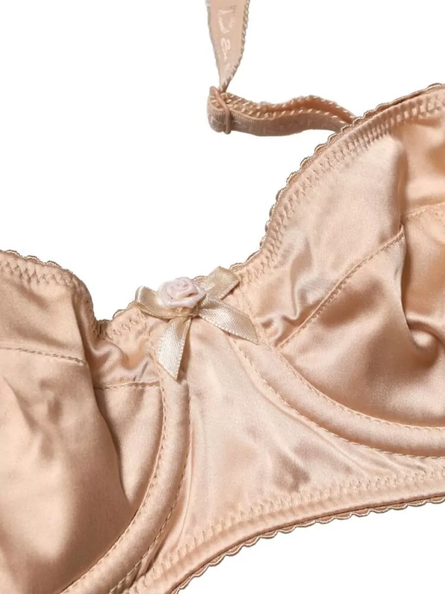 Dolce&Gabbana Silk Underwire Balconette Bra