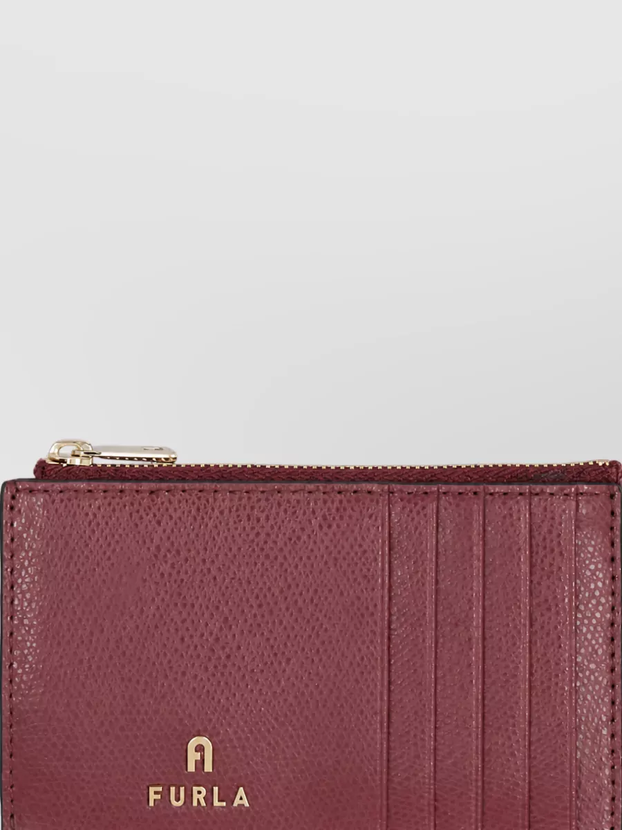 Furla leather keyring