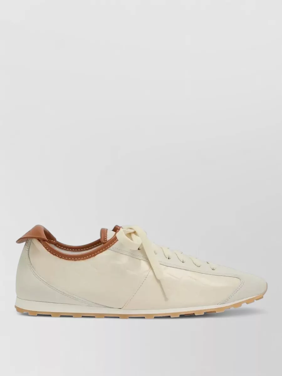Jacquemus Leather Low-Top Sneakers