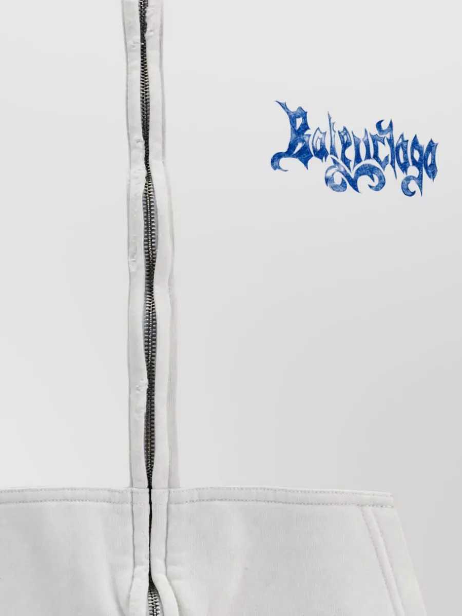 Balenciaga cotton hooded jacket