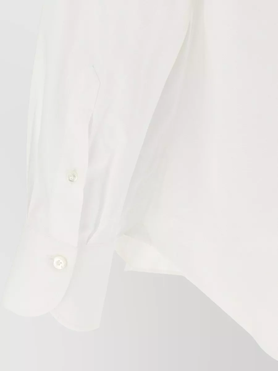 Finamore Cotton Long-Sleeve Shirt