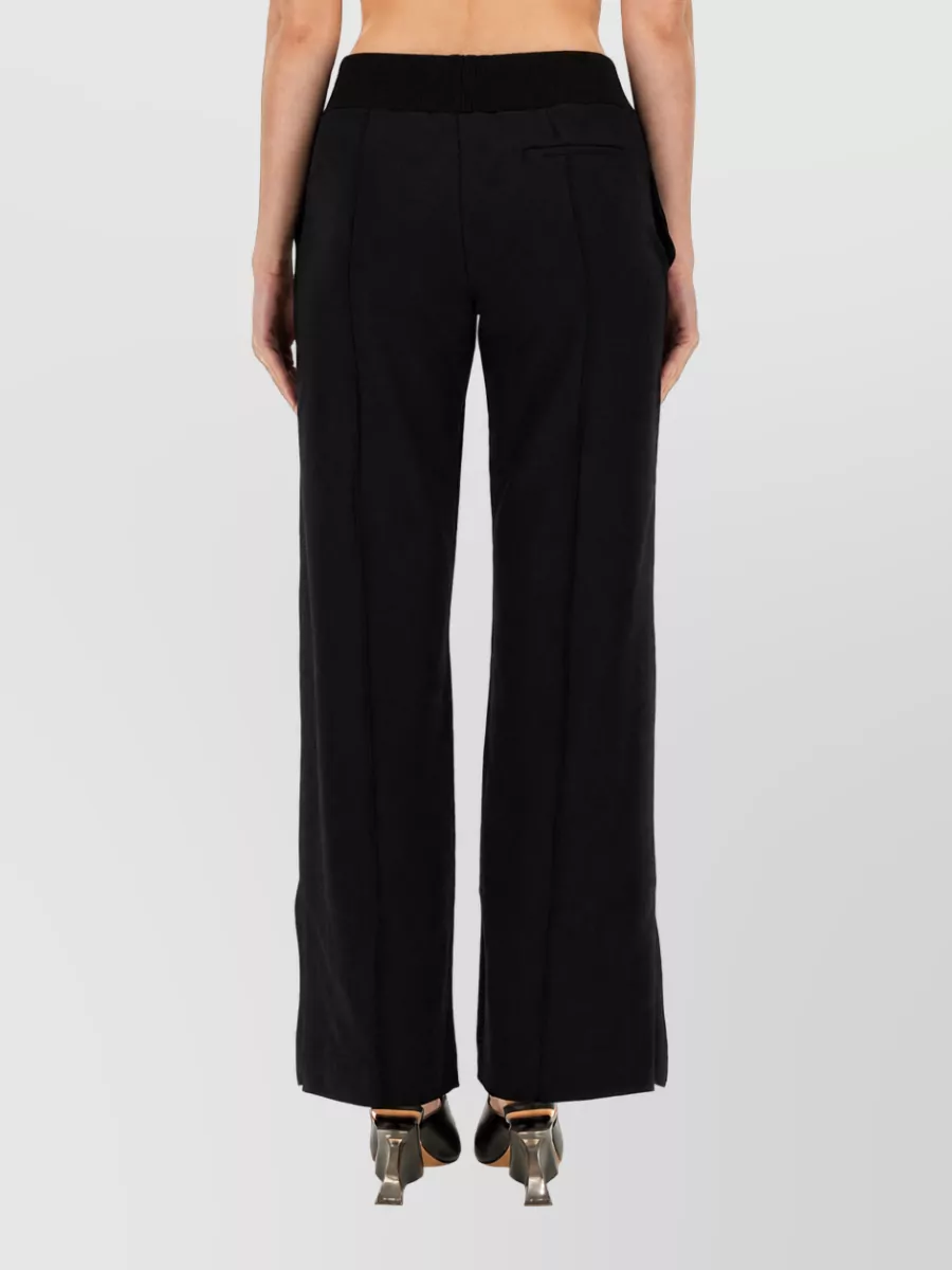 Off-White Wide-Leg Trousers