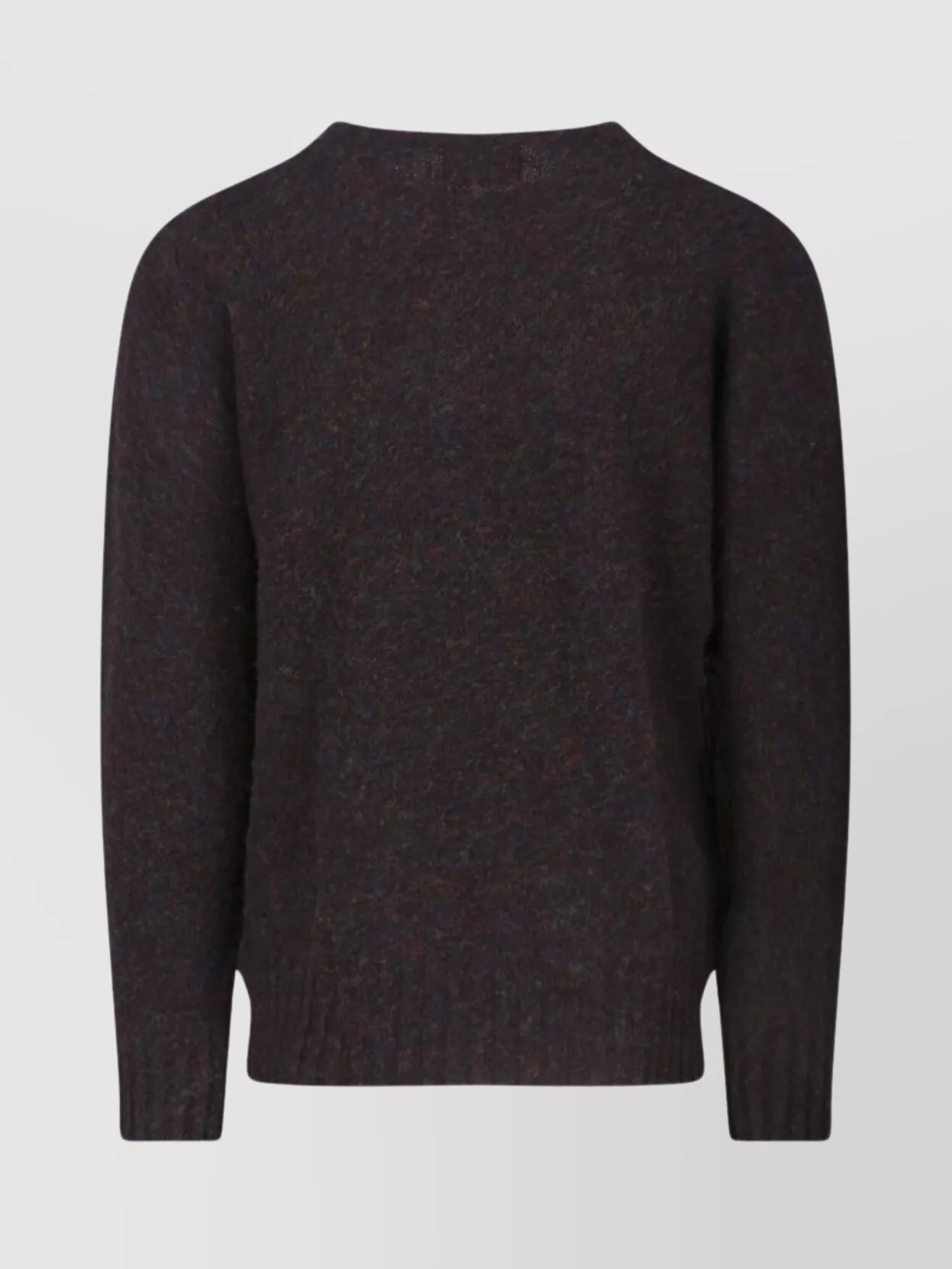 Howlin Soft Textured Crewneck Sweater With Ribbed Cuffs