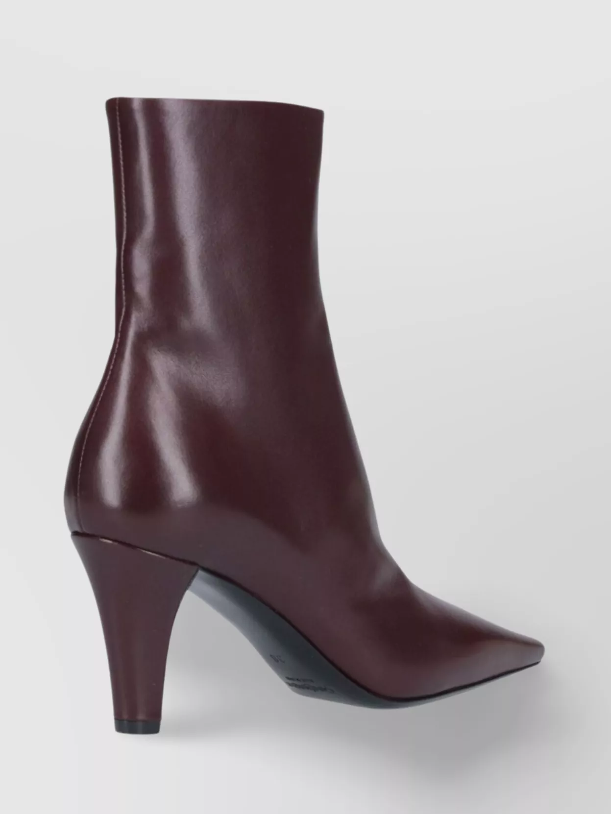 Saint Laurent Jill 75 Booties Smooth Leather