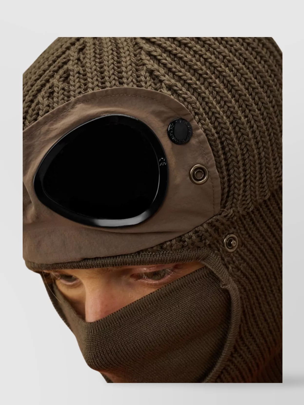 C.p. Company Merino Wool Balaclava Goggle Lenses