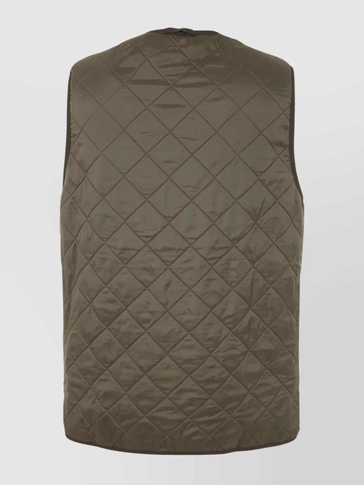 Barbour Quilted Sleeveless V Neck Front Pockets