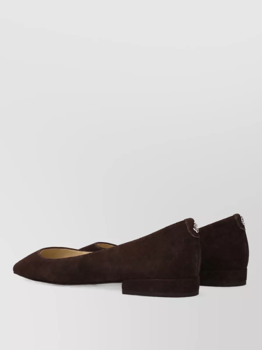 Jimmy Choo Suede Ballet Flats
