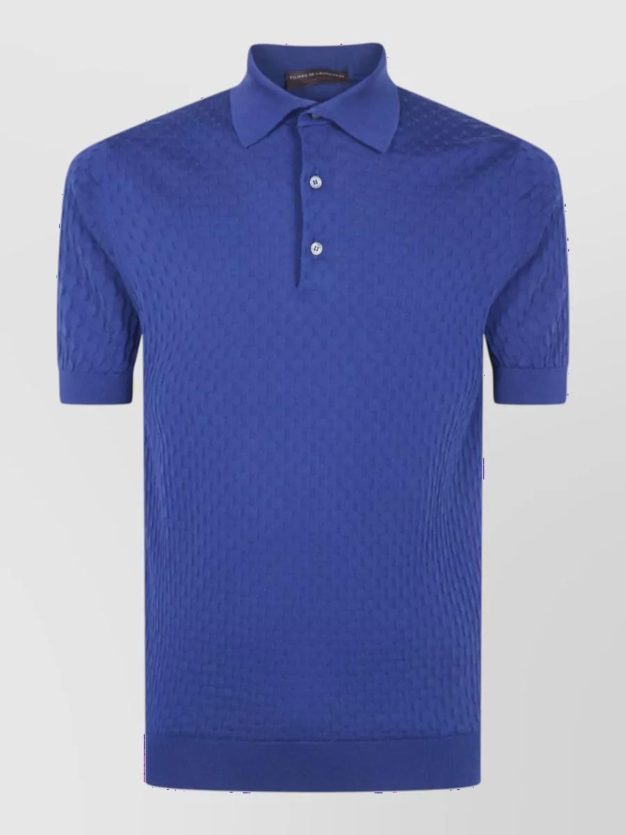 Filippo De Laurentis short-sleeve polo shirt