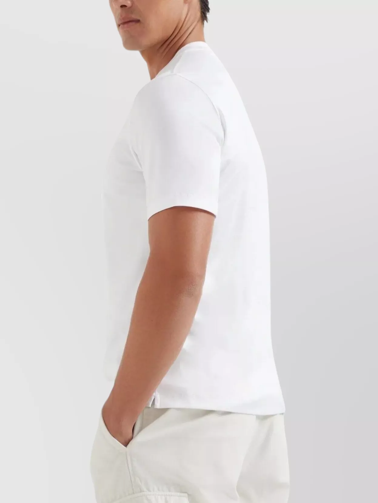 Brunello Cucinelli Graphic Print Short Sleeve T-Shirt