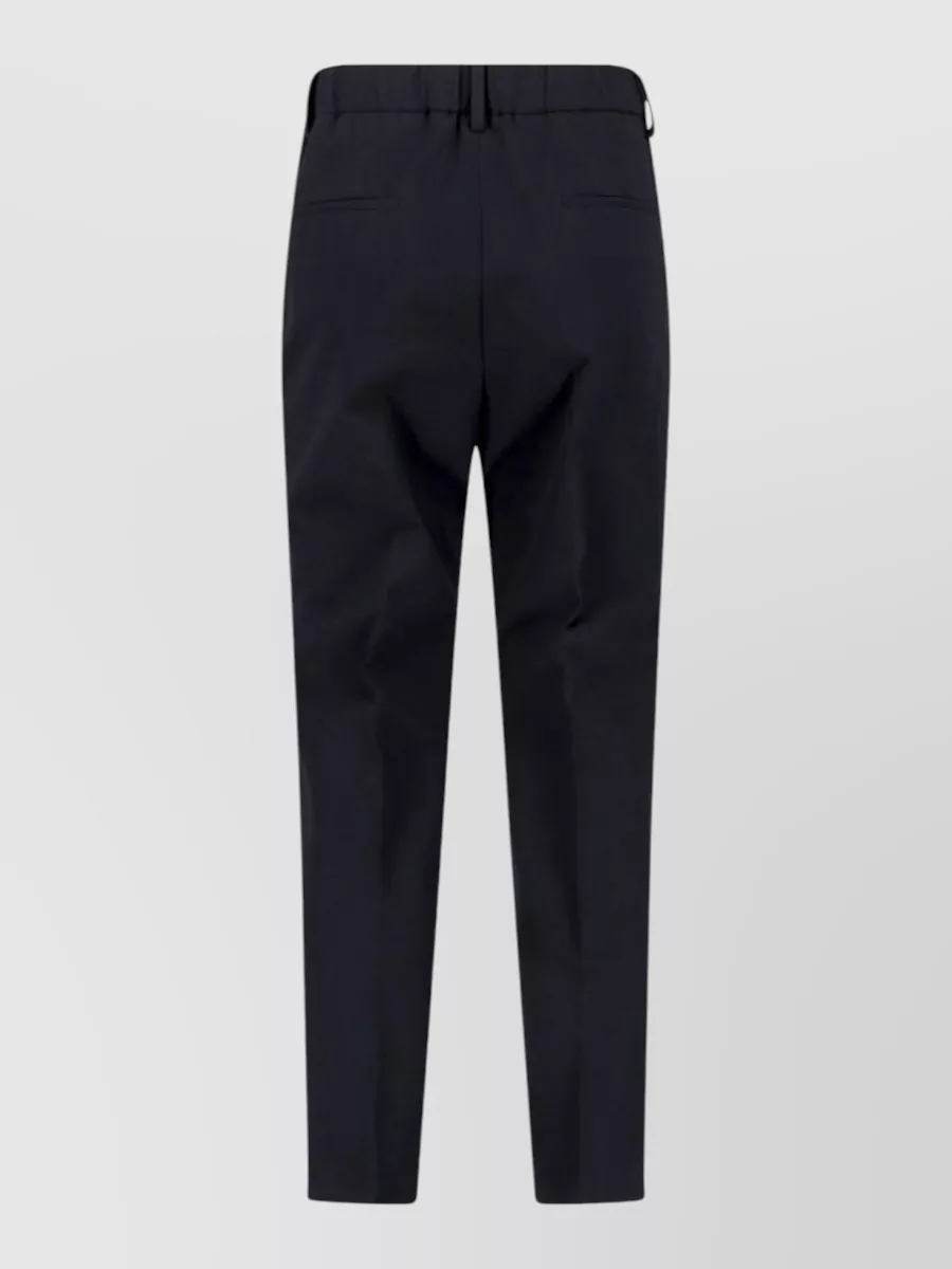 Incotex Silk Straight-Leg Tailored Trousers