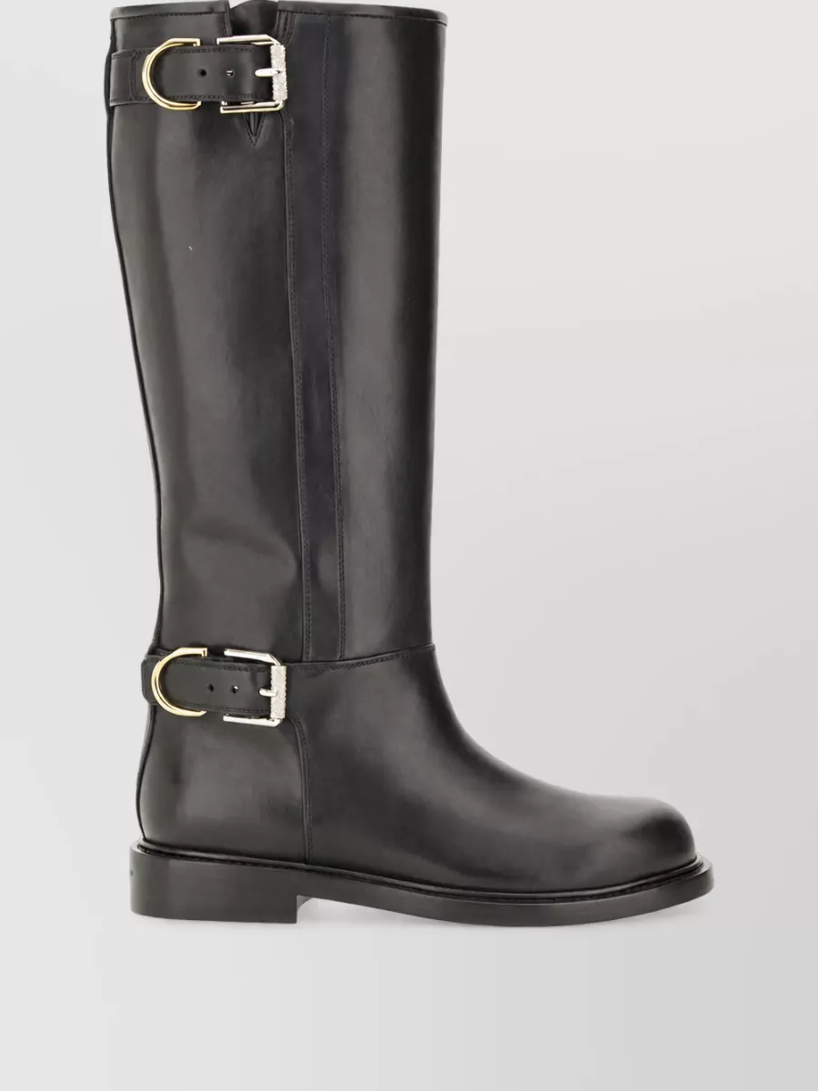 Givenchy Leather Flat Boots