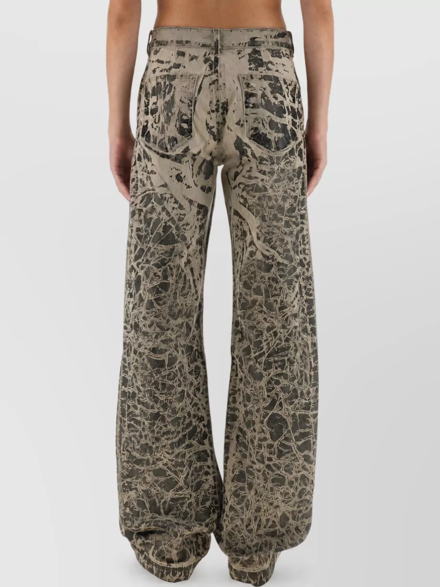 Rick Owens Drkshdw Concordians Denim Straight-Leg Jeans