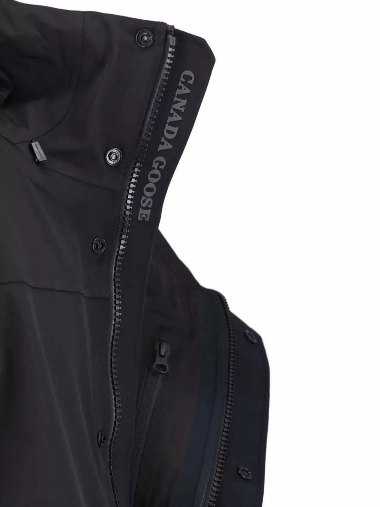 Canada Goose Hooded Long Sleeve Jacket Side Pockets
