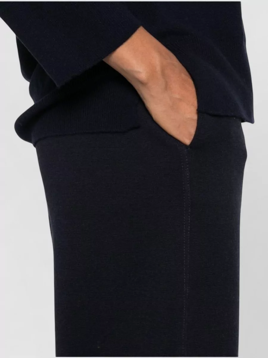 Max Mara High Waist Wide Leg Cropped Trousers