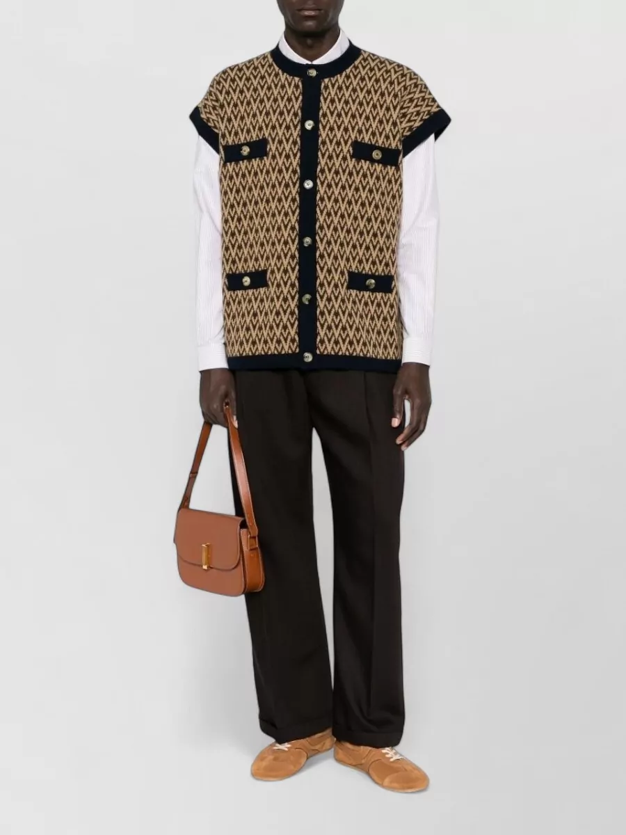 Valentino Garavani virgin wool shirt jacket