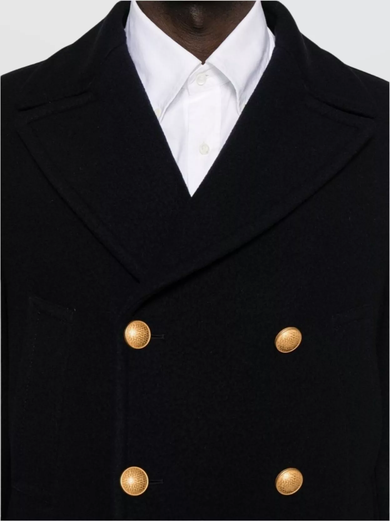 Tagliatore "Sailing" Wool And Cashmere Coat