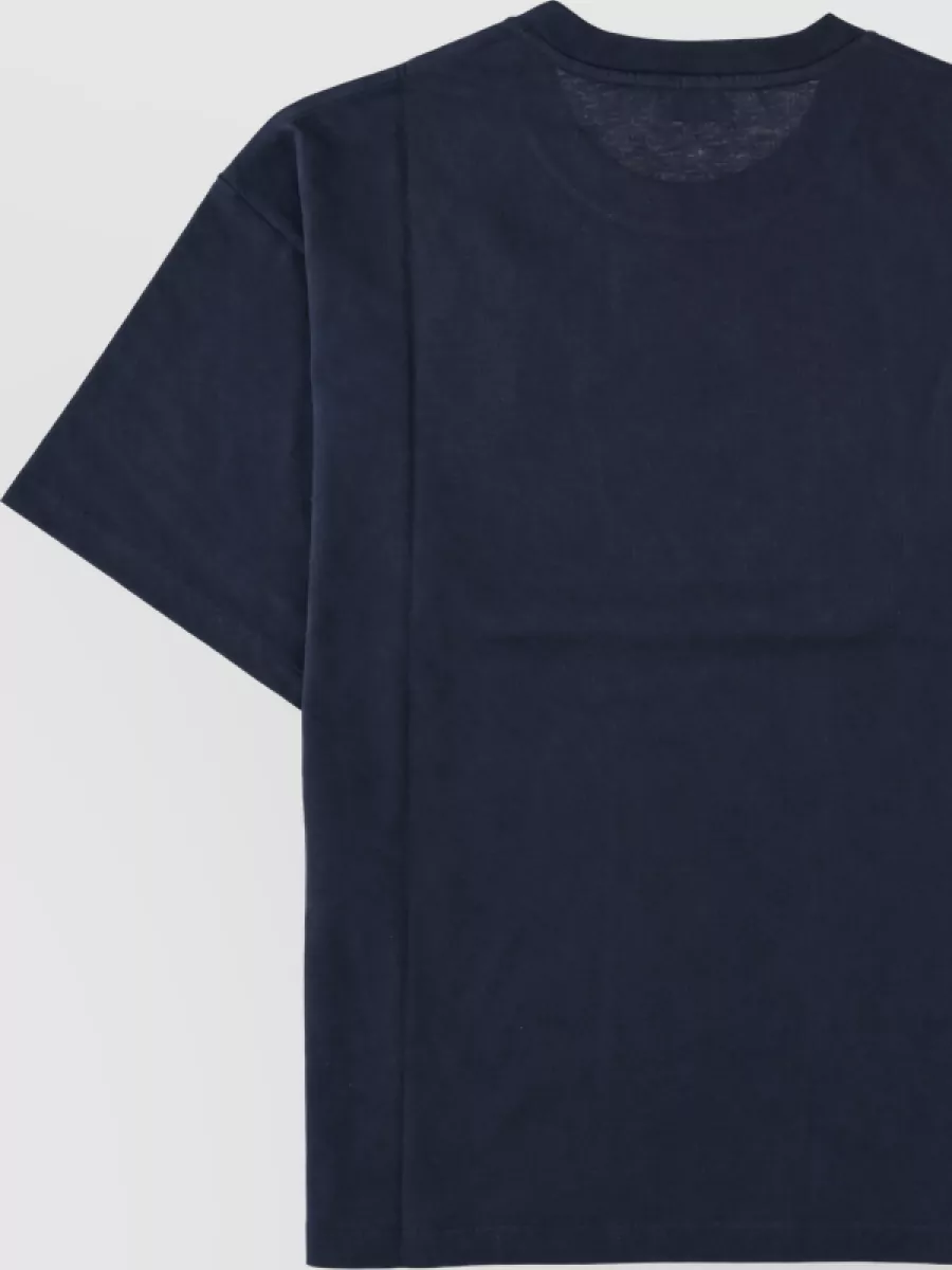 Saint Laurent Cotton Logo Patch T-Shirt