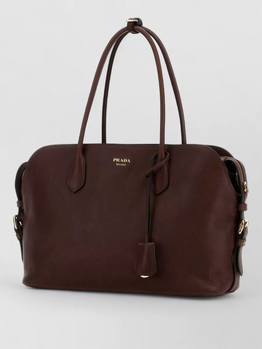 Prada Na Na Leather Shoulder Bag