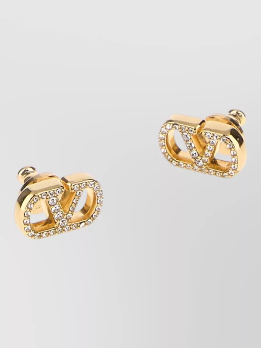 Valentino Garavani embellished metal earrings