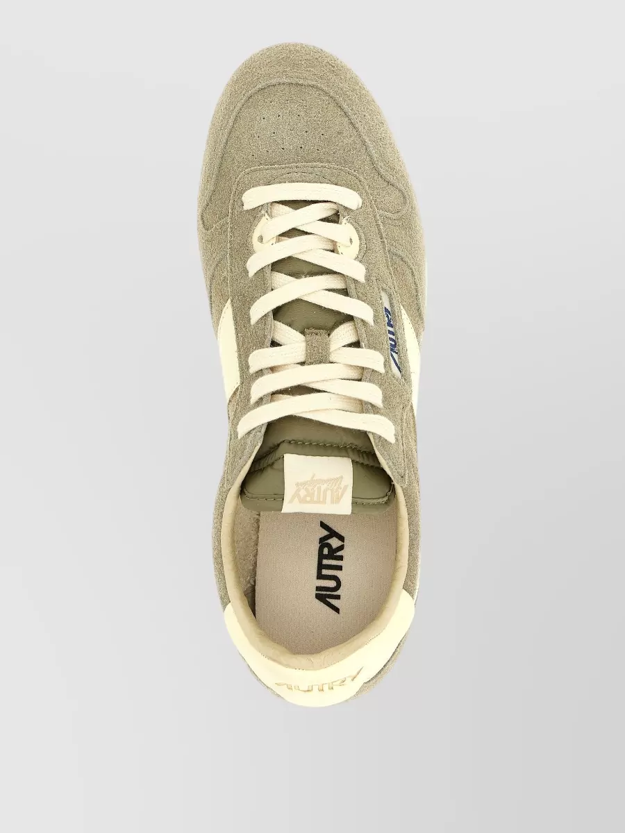 Autry Windspin Sneakers Rubber Sole Suede Texture