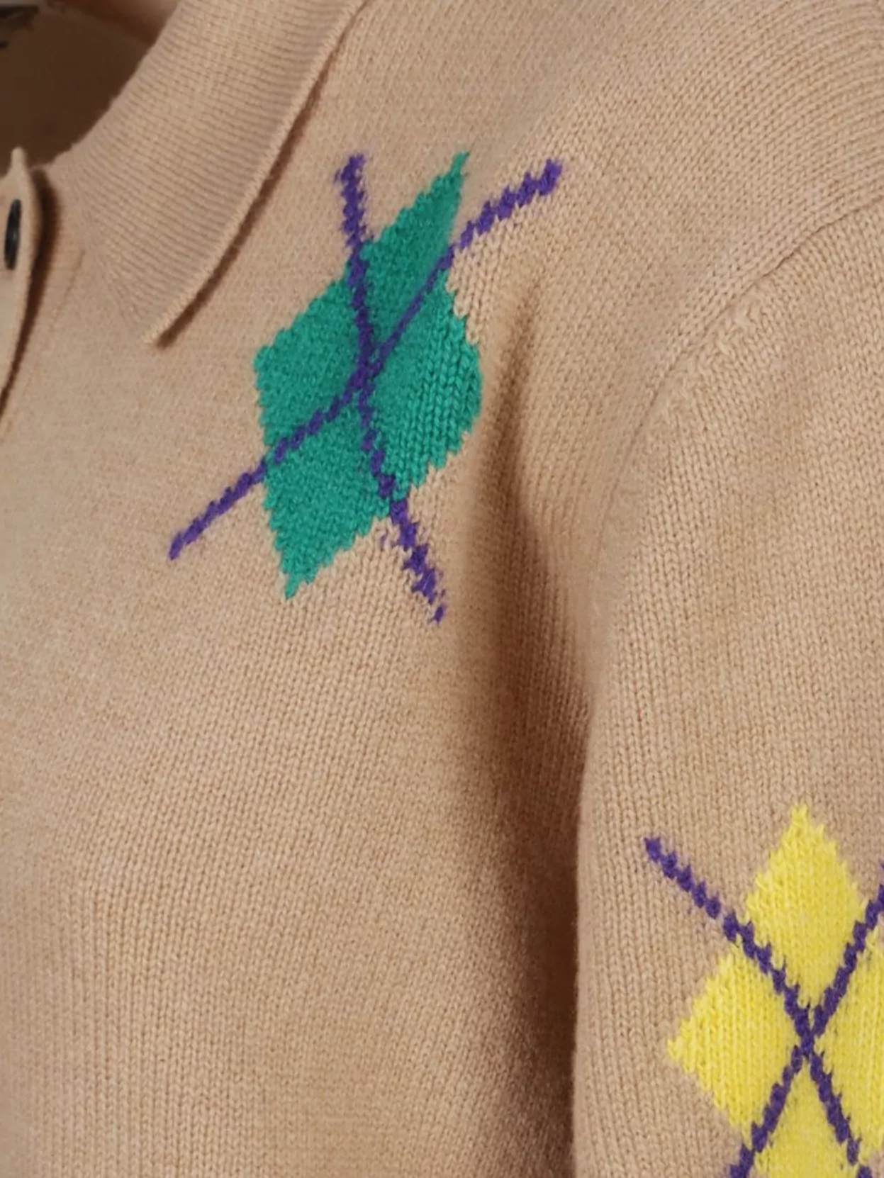 Msgm Long Sleeves Polo Featuring Logo And Collar