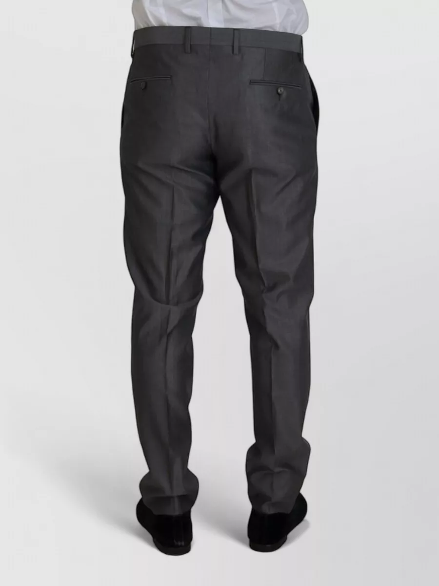 Dolce&Gabbana Silk Wool Slim-Fit Single-Breasted Three-Piece Suit
