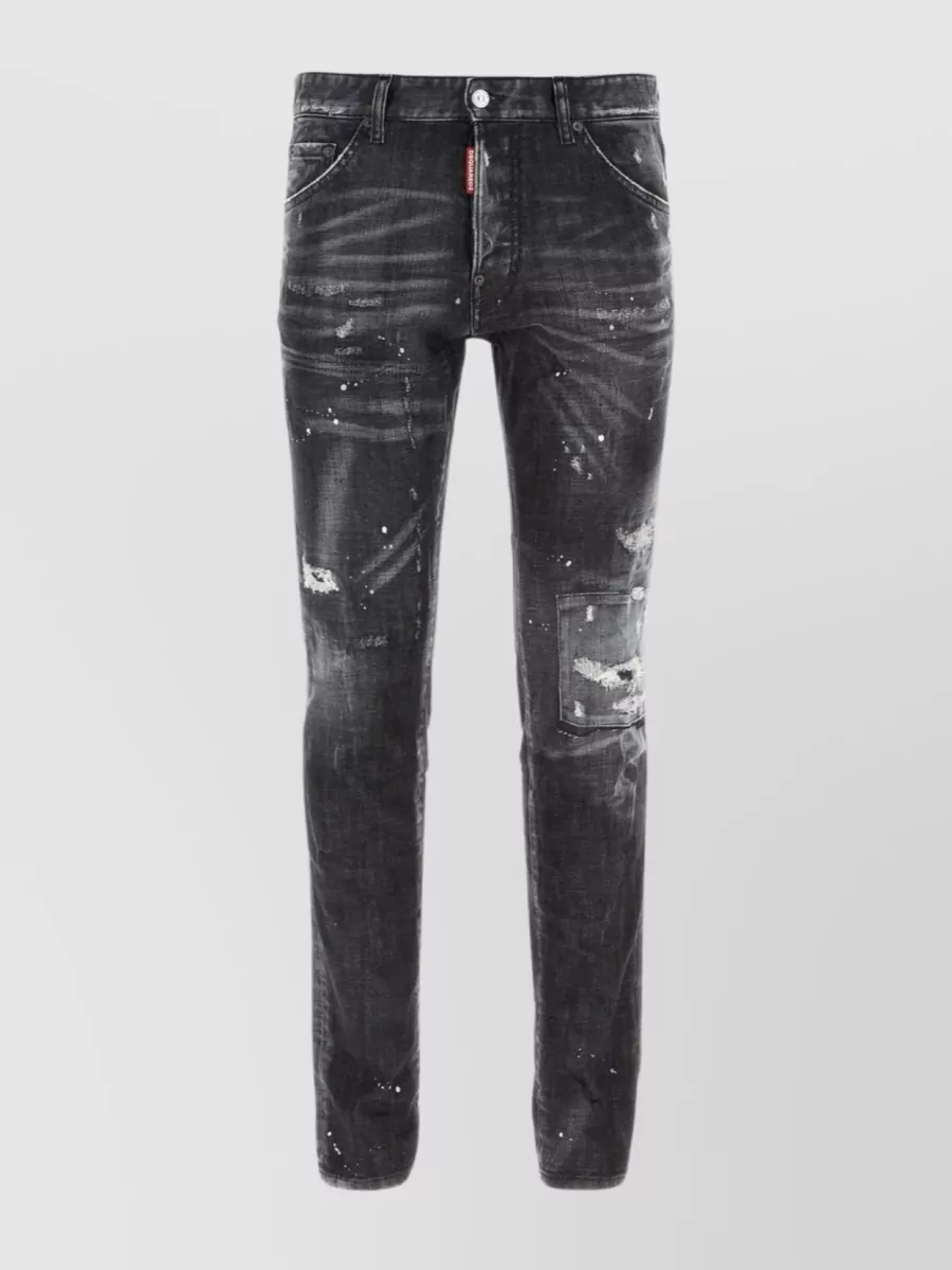 Dsquared2 Black Ripped Wash Cool Guy Jeans