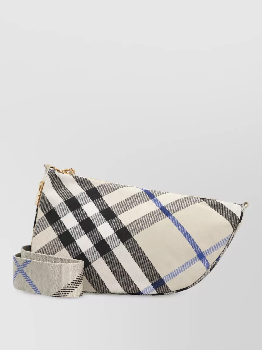 Burberry Shield Lambskin Crossbody Bag
