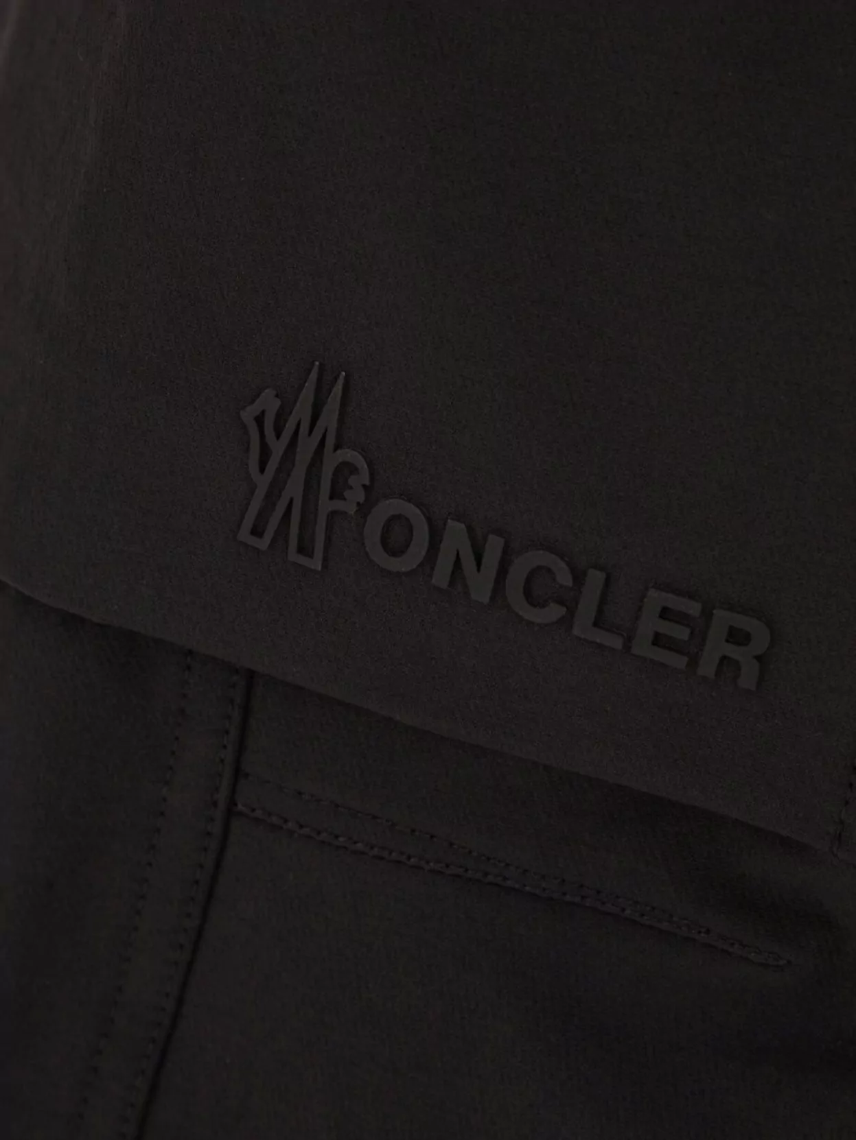 Moncler Grenoble Belt Loops Stretch Nylon Pants
