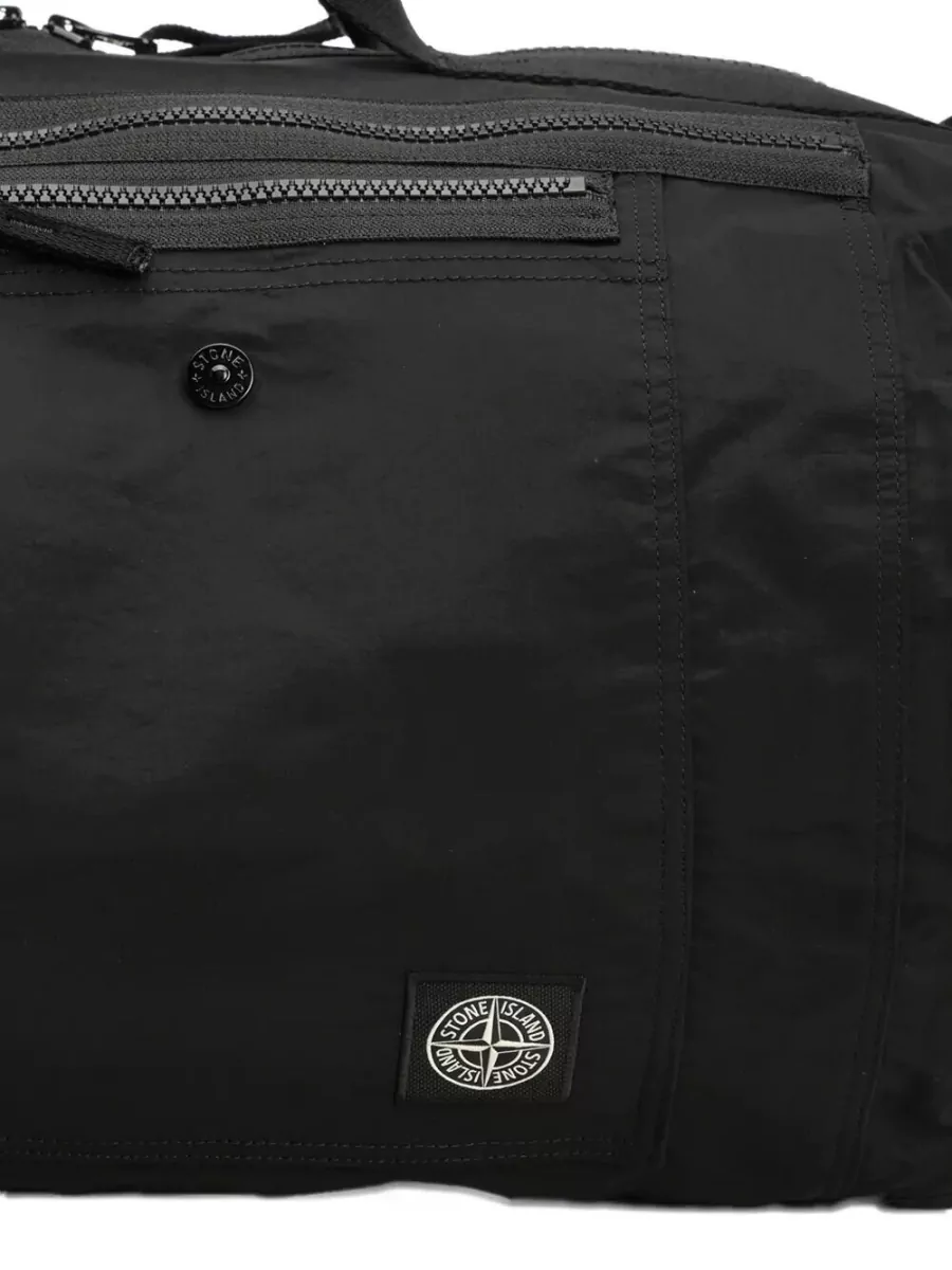 Stone Island Shoulder Bag Adjustable Strap Top Handles